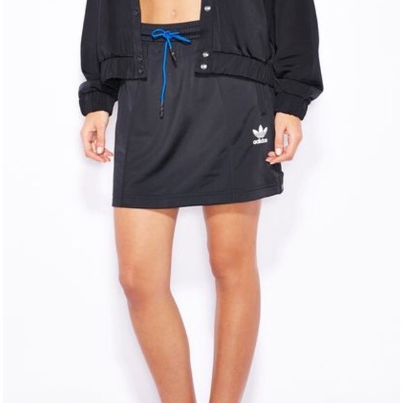 adidas Dresses & Skirts - Rare Adidas Snap Track Mini Skirt